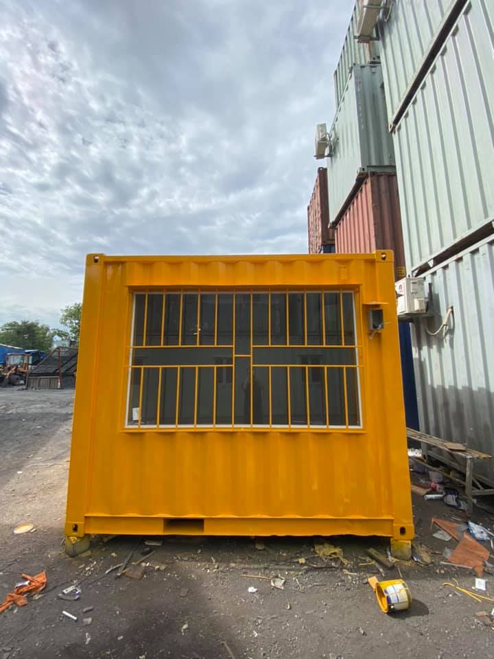 Container làm nhà bảo vệ